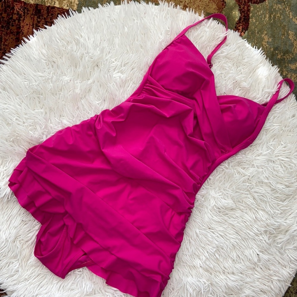 Profile By Gottex One Piece Swimsuit Sz 6